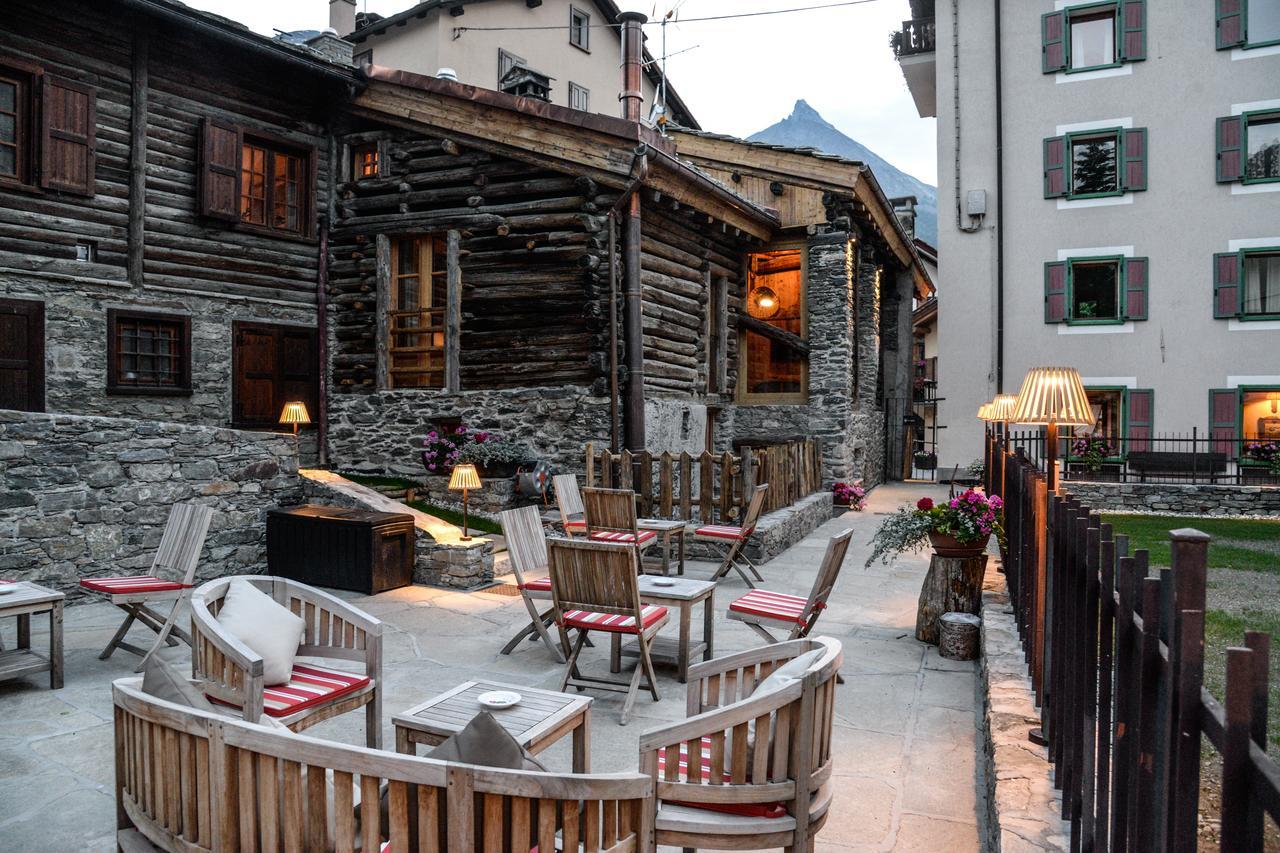 Hotel Du Grand Paradis - 1899 Auberge Boutique Cogne Zewnętrze zdjęcie